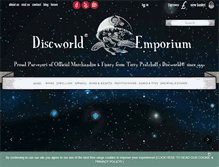 Tablet Screenshot of discworldemporium.com